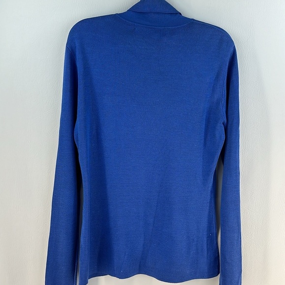 Carlisle Sport Silk Turtleneck Knit Sweater - Picture 5 of 9